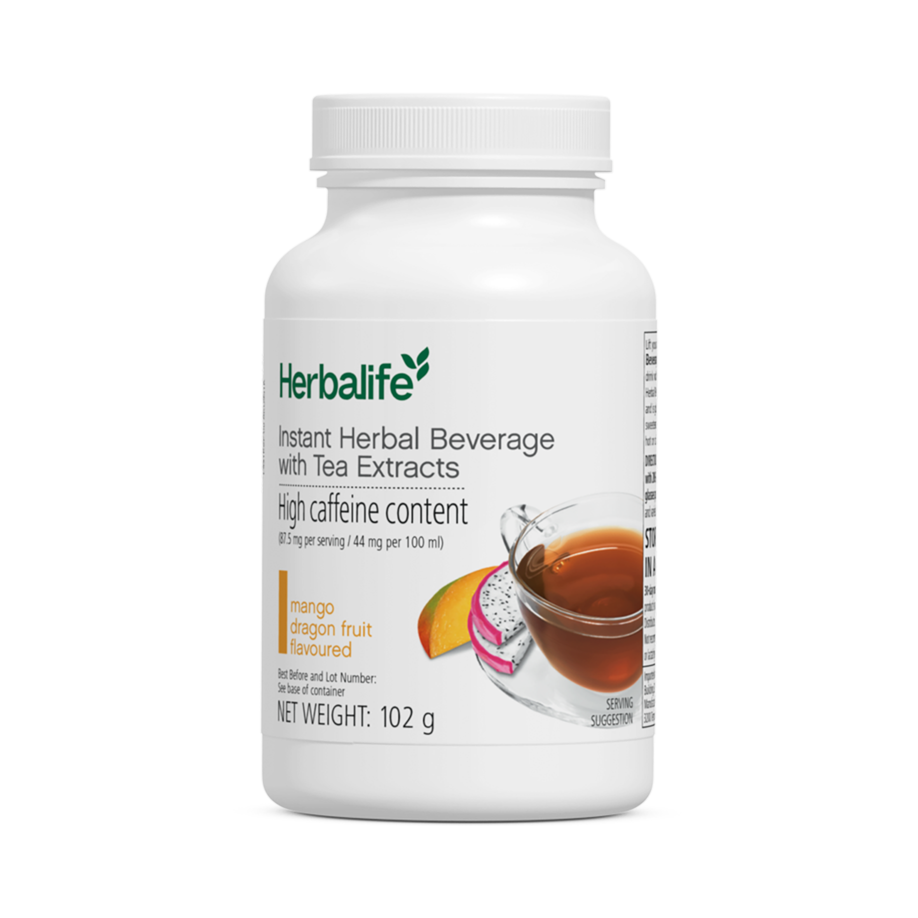 Instant Herbal Beverage with Tea Extracts